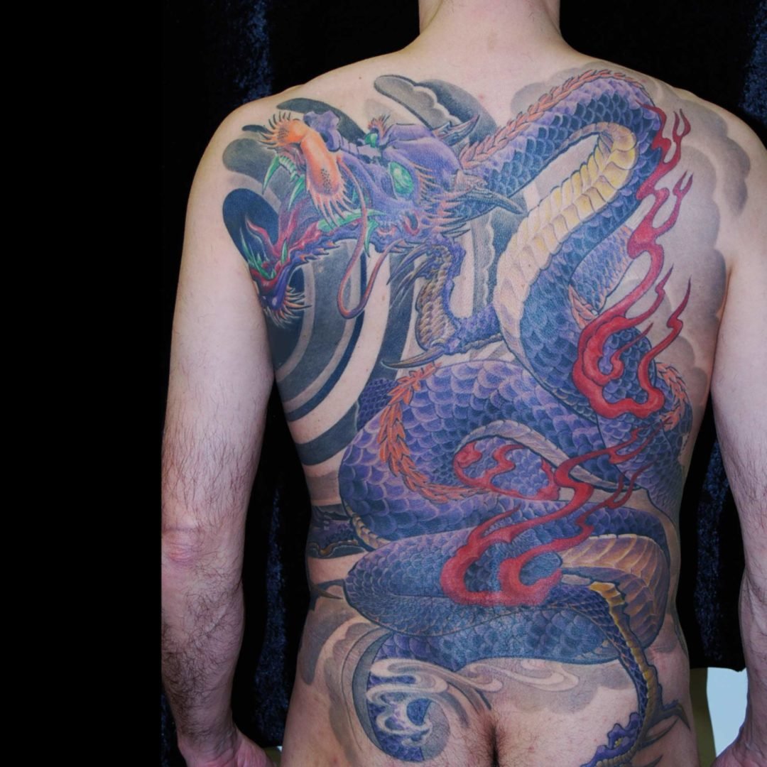 Drachen Fullback Tattoo