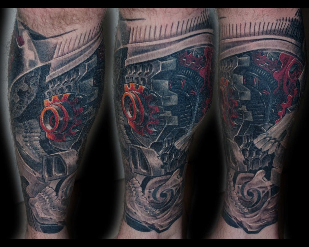 Biomechanik Steampunk Cover-up
