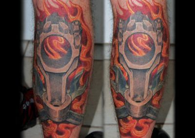 Biomechanik Tattoo Pleuel of Doom