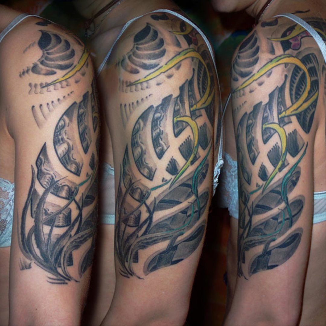 Biomechanik Geschwurbel Tattoo