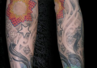 Fraktal Mandala Tattoo