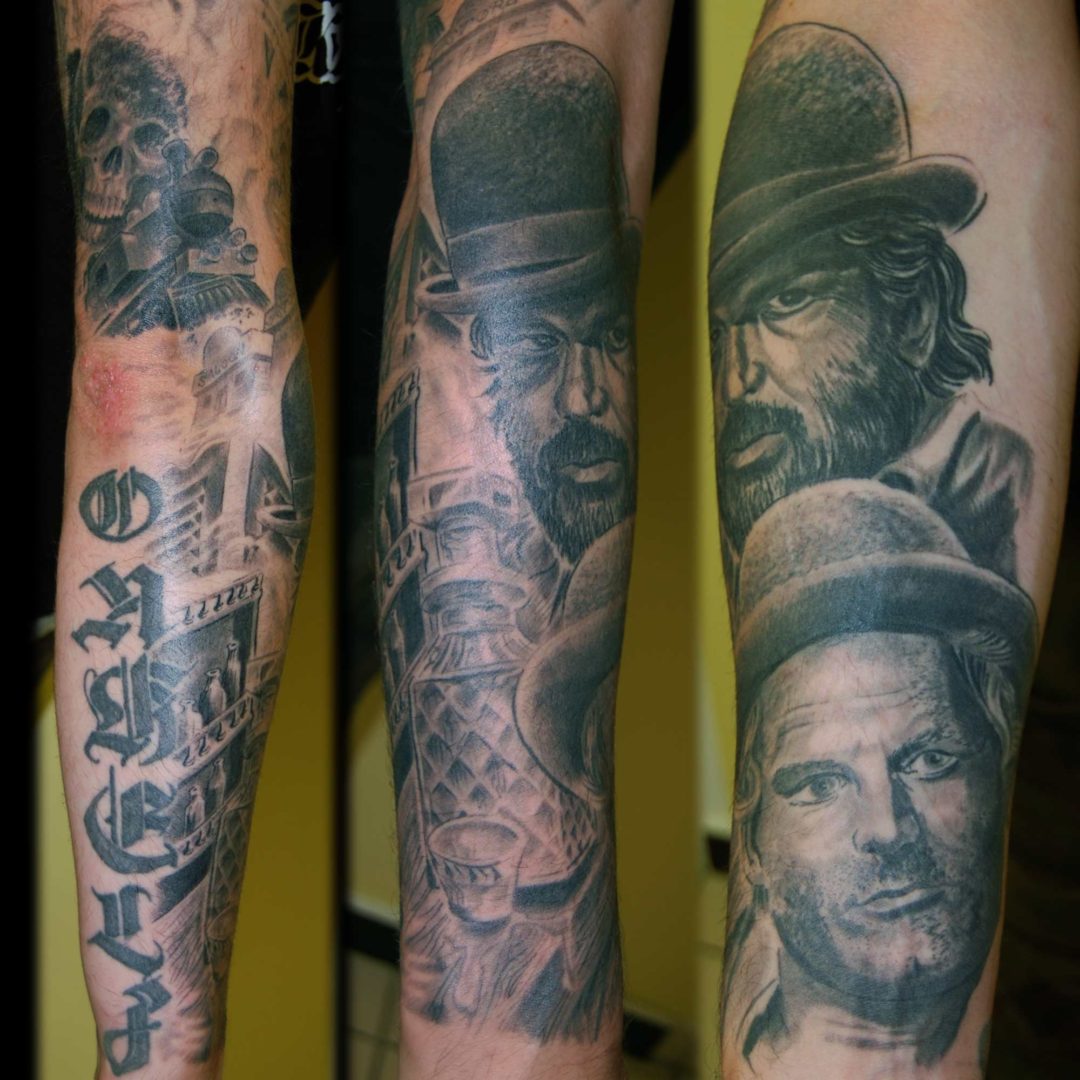 Bud Specer Terence Hill Tattoo München