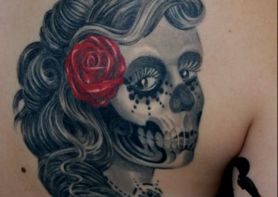 La Catrina Sugarskull Tattoo