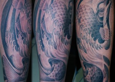 Japanischer Koi Tattoo München