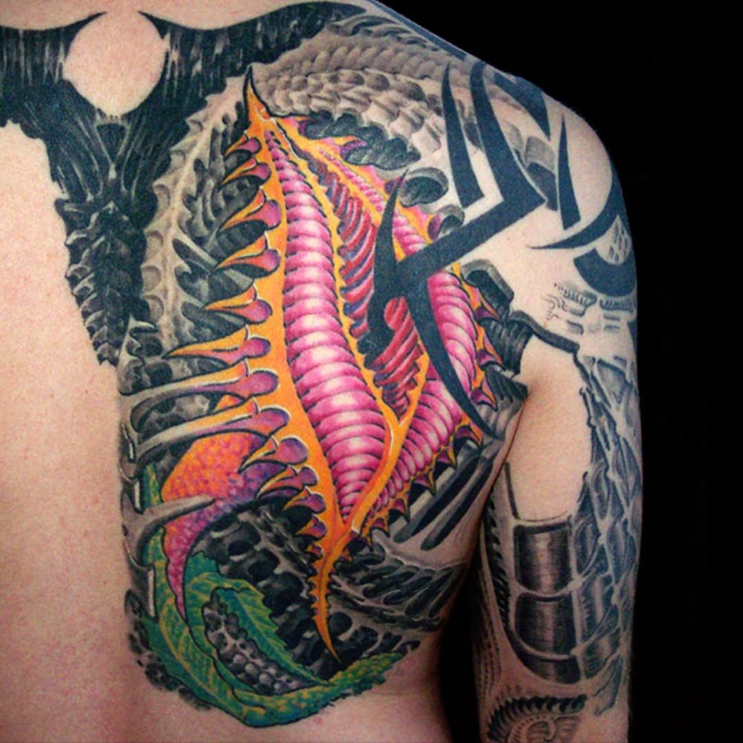 Biomechanik Blume Tattoo
