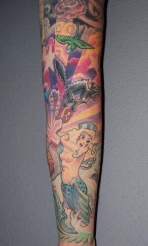 Glaube Liebe Hoffnung Old School Tattoo Einzel