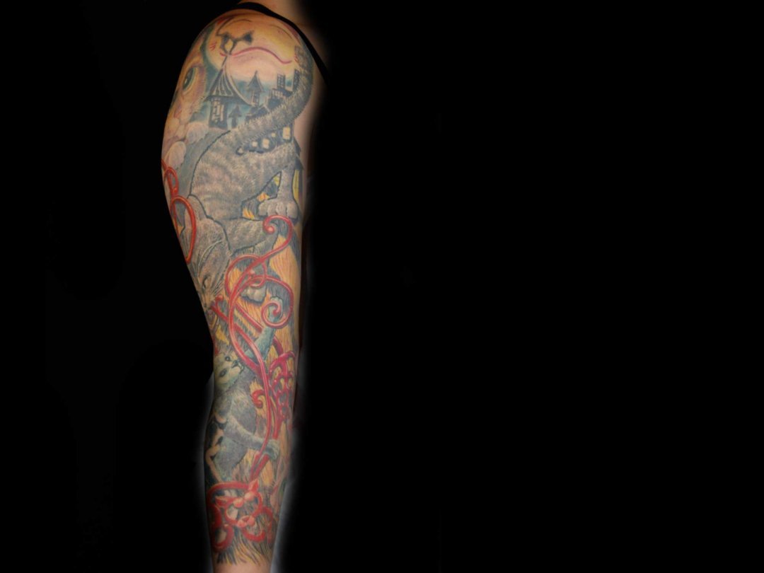 Katzen Liebe Tattoo