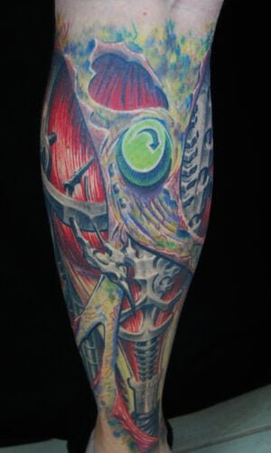Biomechanik Tattoo Leichenflecken Hits for Life Tattoo Raul Muen