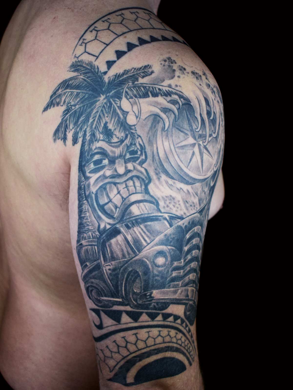 Polynesian Temporary Tattoos | WannaBeInk.com