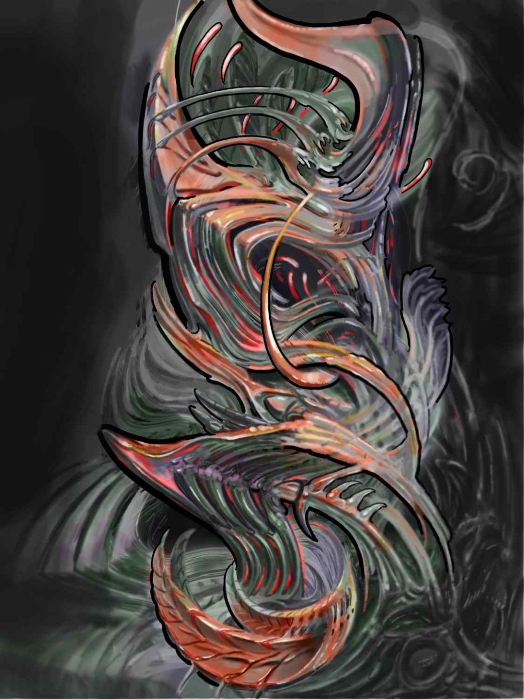Spitzenteil Wanna-Do Flash Tattoo