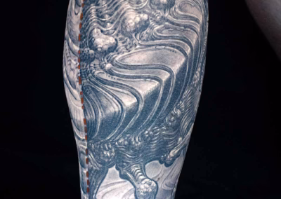 In your Facehugger Tattoo, right, left, straight