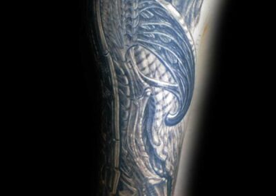Alien Queen Tattoo Sleeve