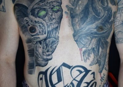 Mumie Horror Tattoo
