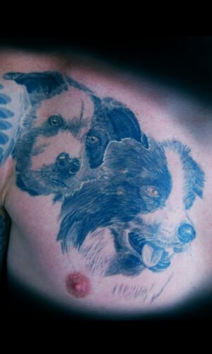 Memory Hunde Tattoo it for Life hits for Life tattoo Raul München