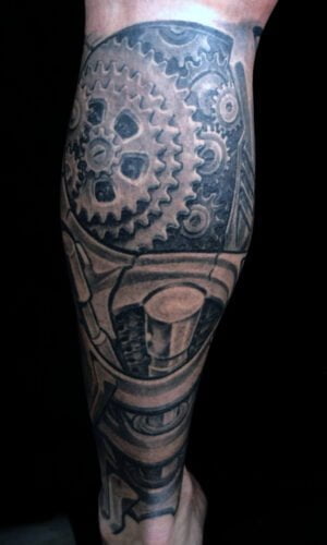 Zahnrad Tattoo it for Life tattoo