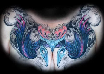 Schwalben Cover-up Tattoo