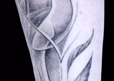 Katzen Tattoo mit Herz