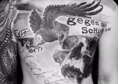 Trash Skull- Rabe “ Gegen das Schicksal bist du machtlos“