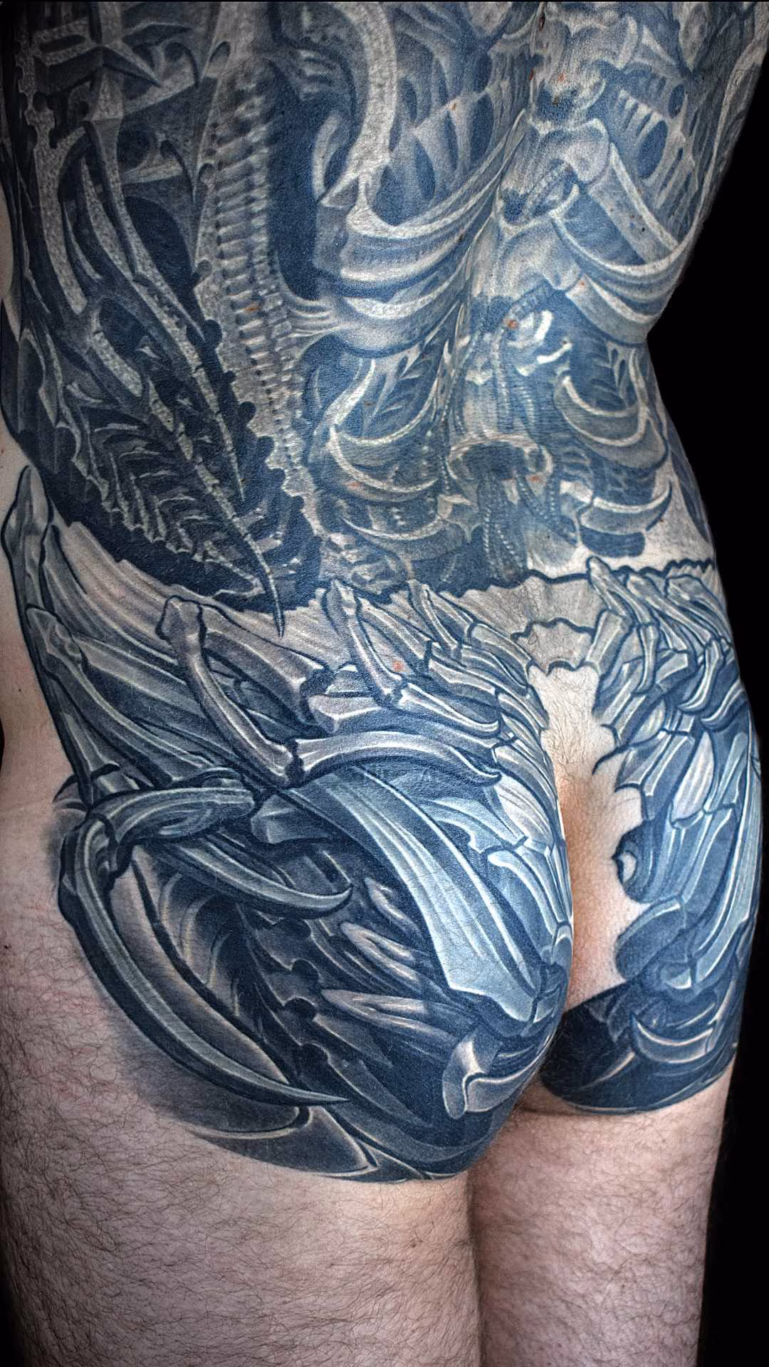 Biomechanik Hintern