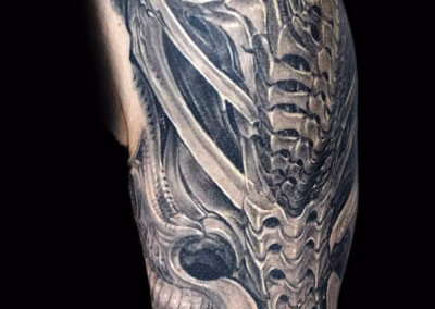 Knochengesicht Tattoo