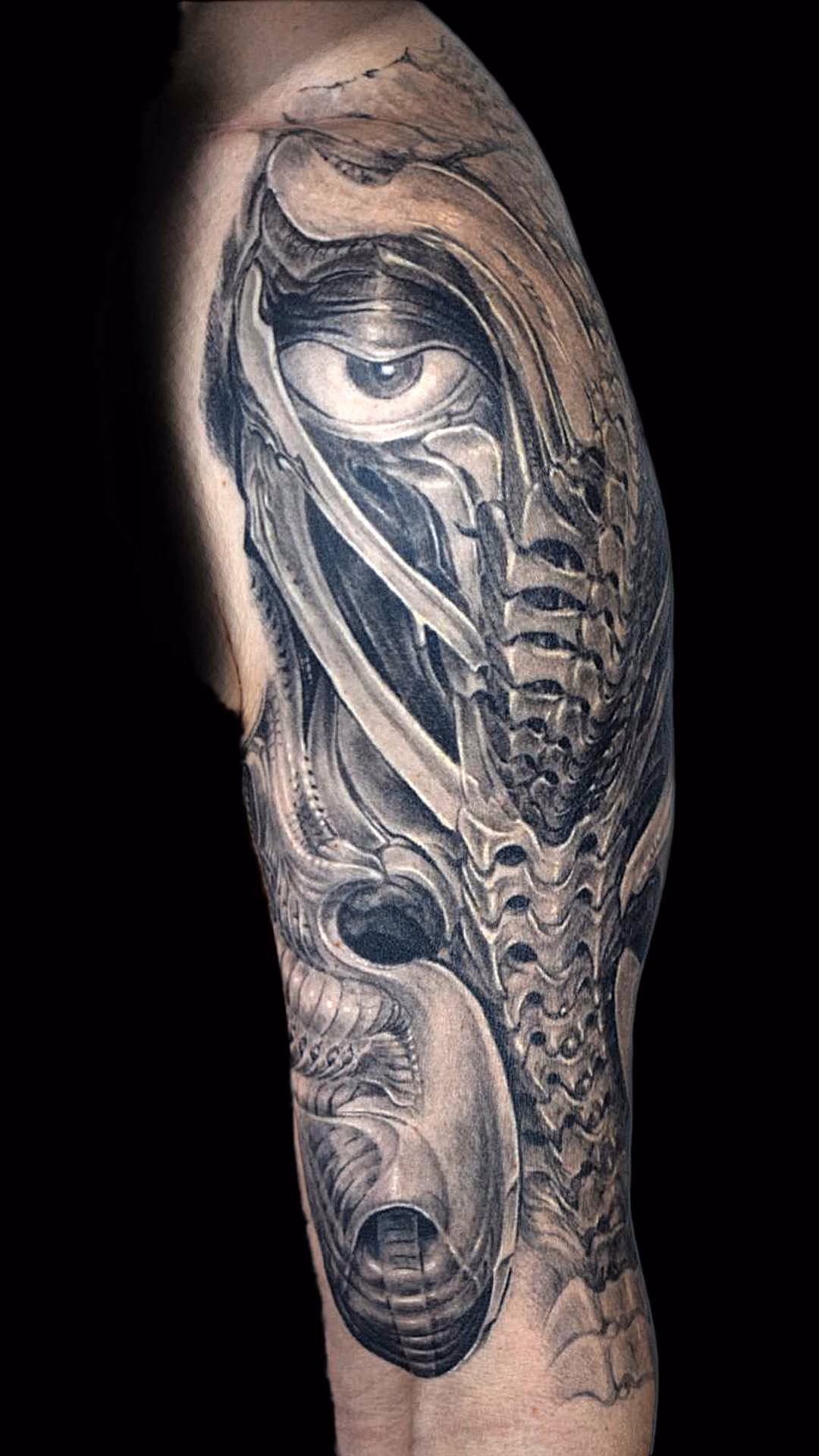 Knochengesicht Tattoo