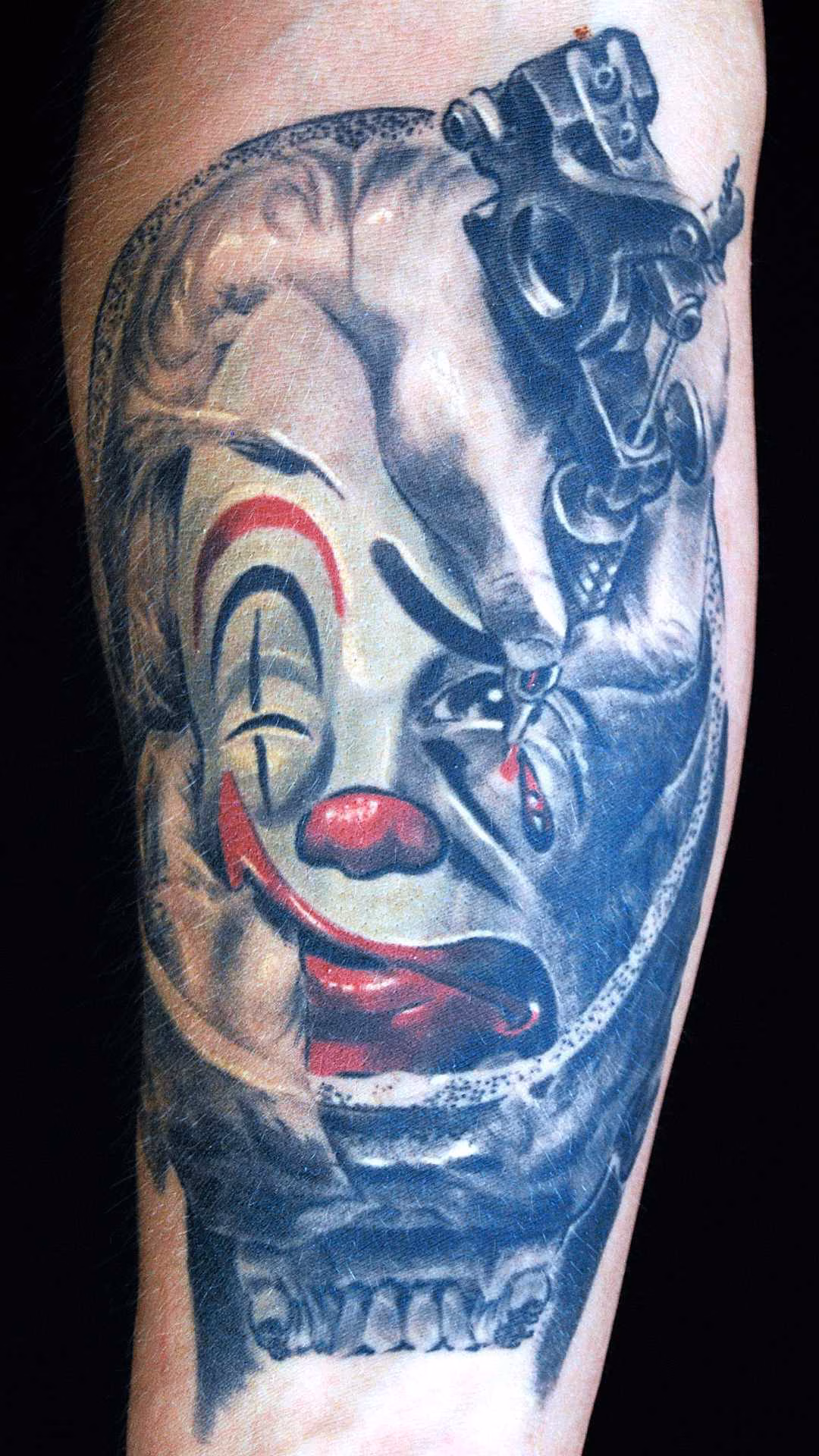 Clowns-Tränen Tattoo