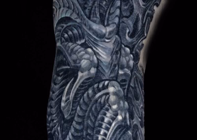 Alien Chestbuster Tattoo