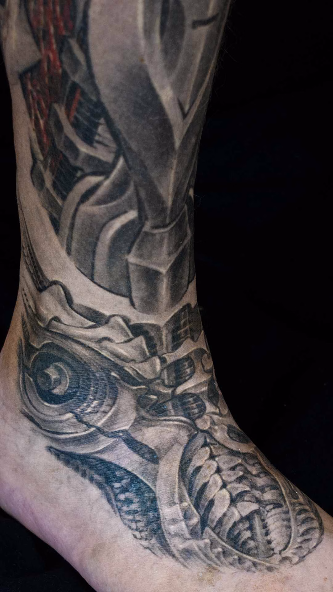 Biomechanik Fuß Tattoo